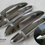 Citroen C3 İçin 2010 2016 4 Kapı Krom Kapı Kolu