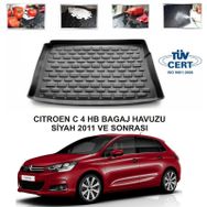 Citroen C4 2010-2015 3D Bagaj Havuzu
