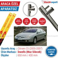 Citroen C5 2005-2007 Muz Silecek Takımı