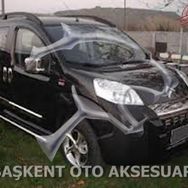 Citroen Nemo 2008 Üzeri Krom 2 Parça Ayna Kapağı