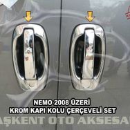 Citroen Nemo 5 Kapı 10 Parça Paslanmaz Çelik Krom Kapı Kolu