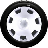 Citroen SKS-SJS 207 14 İnç 4 Adet Kırılmaz Jant Kapağı
