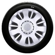 Citroen SKS-SJS 222 14 İnç 4 Adet Kırılmaz Jant Kapağı