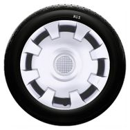 Citroen SKS-SJS 303 15 İnç 4 Adet Kırılmaz Jant Kapağı