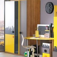 City 3 Kapılı Gardırop
