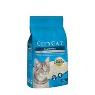 City Cat Activ 10 lt Karbonlu Parfümsüz Topaklaşan Kedi Kumu