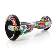 Citymate Elektrikli Kaykay 6.5" Yaprak Grafity Desenli Akıllı Hoverboard ve Çanta
