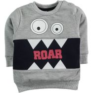 Civil Baby 6-18 Ay Gri Erkek Bebek Sweatshirt