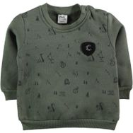 Civil Baby 6-18 Ay Haki Erkek Bebek Sweatshirt
