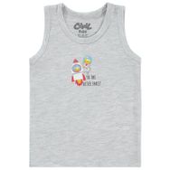 Civil Baby Erkek Bebek Atlet 9-18 Ay Gri