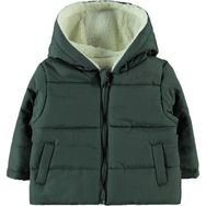 Civil Baby Erkek Haki 6-18 Ay Bebek Kapüşonlu Mont