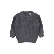 Civil Bebek Basic Triko Kazak Gri 9-12 Ay, 9-12 Ay, 45L57451625W1, Koyu Gri, Bebek-Kızlar
