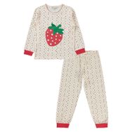 Civil Girls 22K34104224W3-1 Ekru Kız Çocuk Pijama Takımı