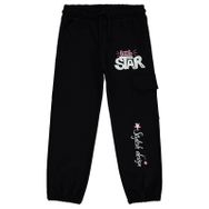 Civil Girls 42330G00523W2-2 6-9 Yaş Siyah Kız Çocuk Eşofman Altı
