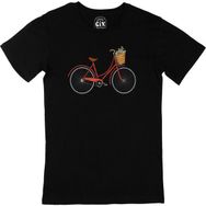 Cix Adalar Bisikletli Siyah Erkek T-shirt
