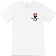 Cix Adventure Awaits Cep Logo Tasarımlı Beyaz Erkek T-shirt