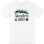 Cix Adventure Awaits Yeşil Beyaz Erkek T-shirt