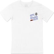Cix Adventure Begins Cep Logo Tasarımlı Beyaz Erkek T-shirt