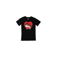 Cix Aşk Öpücüğü Siyah Erkek T-shirt