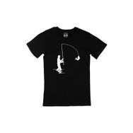 Cix Balıkçı Siyah Erkek T-shirt