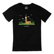 Cix Big Ben Siyah Erkek T-shirt