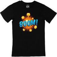 Cix Boom Siyah Erkek T-shirt