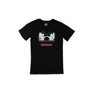 Cix Bosna Hersek Siyah Erkek T-shirt