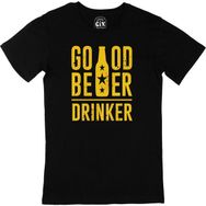 Cix Good Beer Drinker Siyah Erkek T-shirt