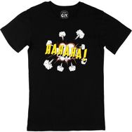 Cix Hahaha Baskılı Siyah Erkek T-shirt