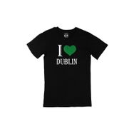Cix I Love Dublin Siyah T-shirt