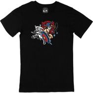 Cix İkiz Vikingler Siyah T-shirt