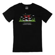 Cix Itsukuşima Tapınağı Siyah T-shirt