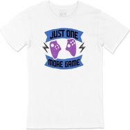 Cix Just One More Game Baskılı Beyaz Unisex T-shirt