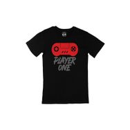 Cix Kırmızı Player One Siyah Erkek T-shirt