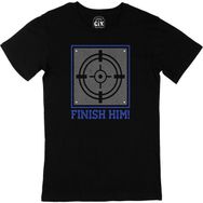Cix Mavi Finish Him Siyah T-shirt