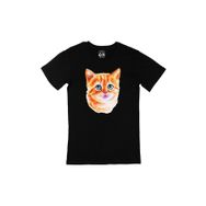 Cix Mavi Gözlü Kedi Siyah T-shirt