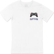 Cix Mavi Play to Win Beyaz T-shirt