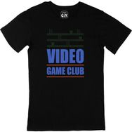 Cix Mavi Video Game Club Siyah T-shirt