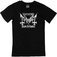 Cix Mayhem Tasarımlı Siyah T-shirt