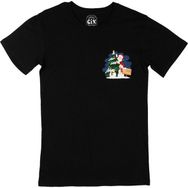 Cix Mutlu Yıllar Santa Claus Siyah Kapüşonlu Sweatshirt