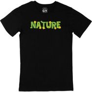 Cix Nature Doğa Baskılı Siyah Unisex T-shirt