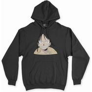 Cix One Piece Monkey D. Luffy Siyah Kapüşonlu Sweatshirt