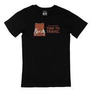 Cix Pack Your Bags Baskılı Siyah Unisex T-shirt