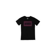 Cix Pembe Pychedelic Baskılı Siyah Erkek T-shirt