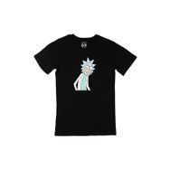Cix Rick And Morty Baskılı Siyah Erkek T-shirt