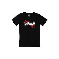 Cix Scream Çığlık Baskılı Siyah Erkek T-shirt