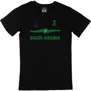 Cix Suudi Arabistan Tokyo 2020 Olimpiyatları Siyah Erkek T-shirt