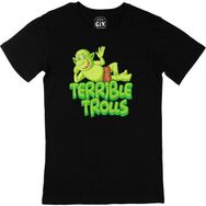 Cix Terrible Trolls Siyah Erkek T-shirt
