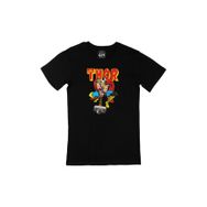 Cix Thor The Mighty Avenger Siyah Erkek T-shirt