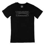 Cix Thrasher Magazine Siyah Erkek T-shirt
